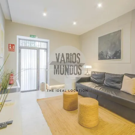 Cool Duplex Bajo Apt 7Pax Cerca De Tirso De Molina E2 Madrid Buitenkant foto