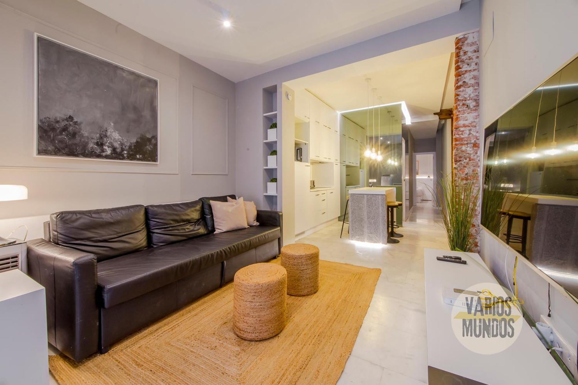 Cool Duplex Bajo 7pax Cerca De Tirso De Molina E2 Appartement Madrid