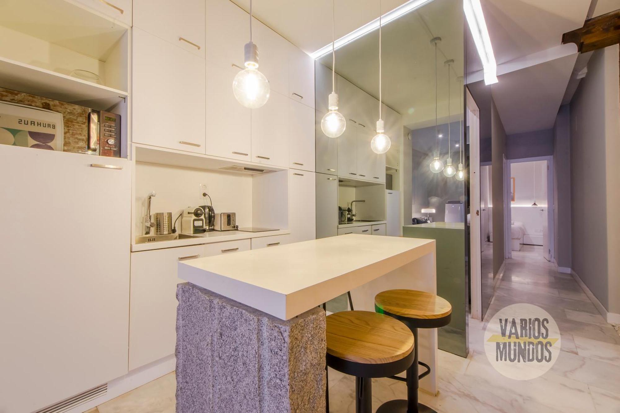 Appartement Cool Duplex Bajo 7pax Cerca De Tirso De Molina E2