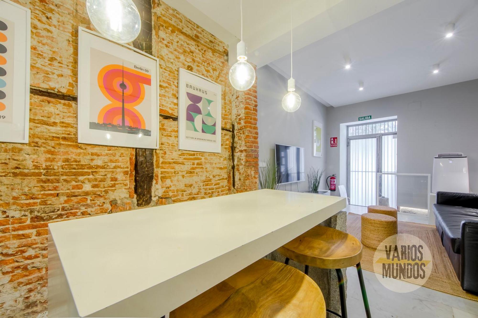 Cool Duplex Bajo 7pax Cerca De Tirso De Molina E2 Appartement *