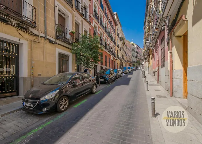 Cool Duplex Bajo Apt 7Pax Cerca De Tirso De Molina E2