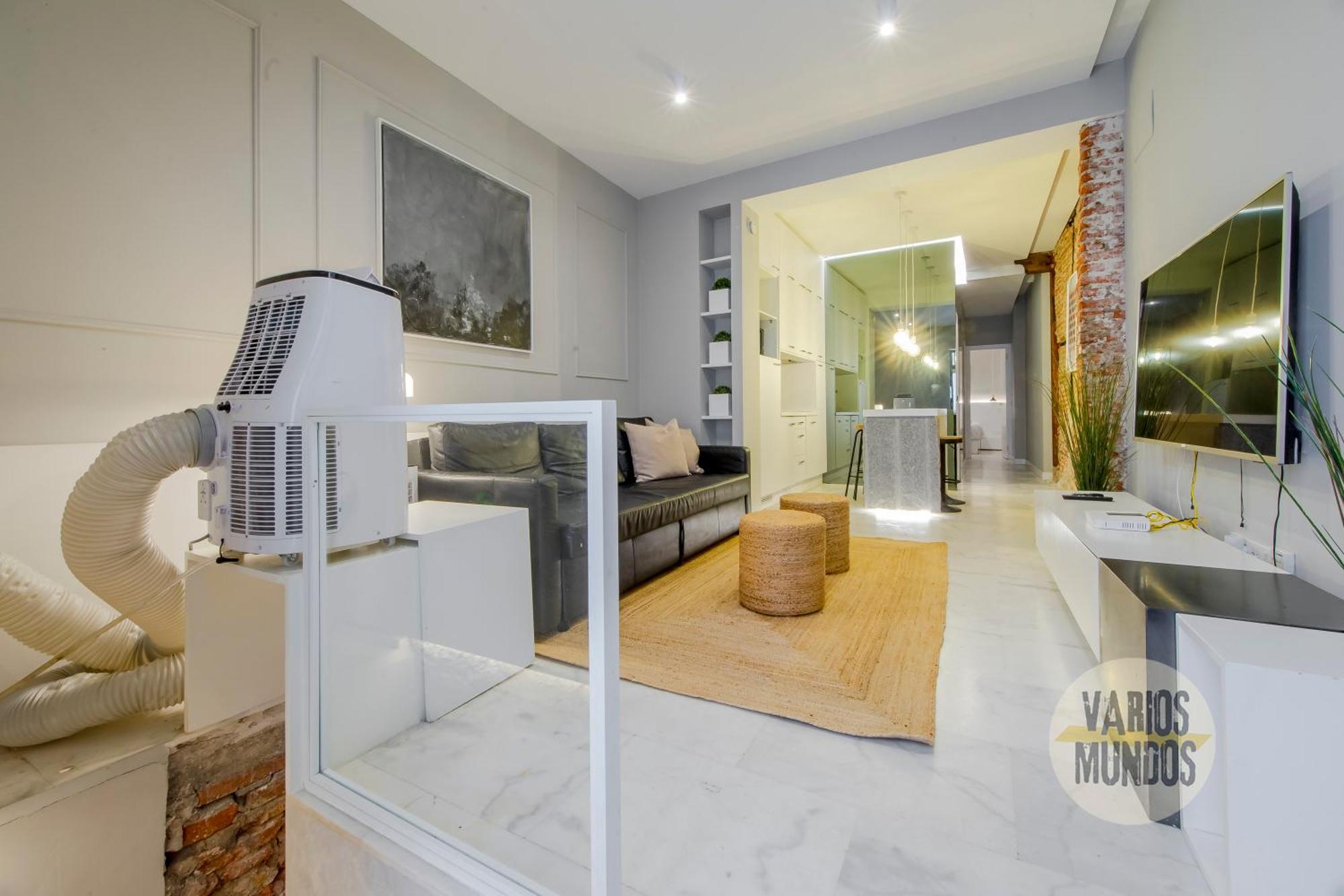 Cool Duplex Bajo 7pax Cerca De Tirso De Molina E2 Appartement Madrid